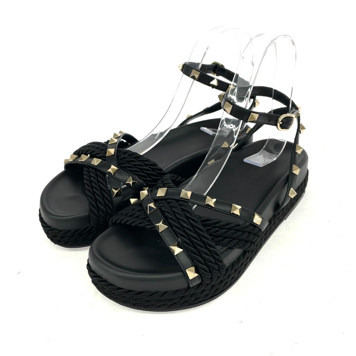 VALENTINO ヴァレンティノ サンダル 表記サイズ:36 ロックスタッズ 