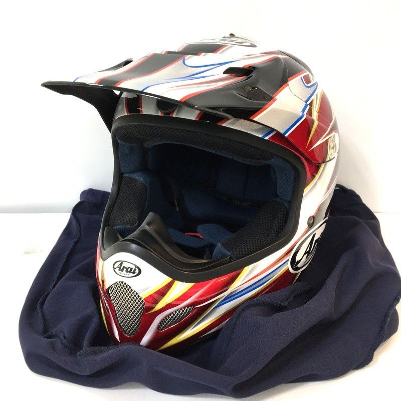 Arai アライ V-CROSS3 AKIRA 成田亮 レプリカ オフロードヘルメット 除