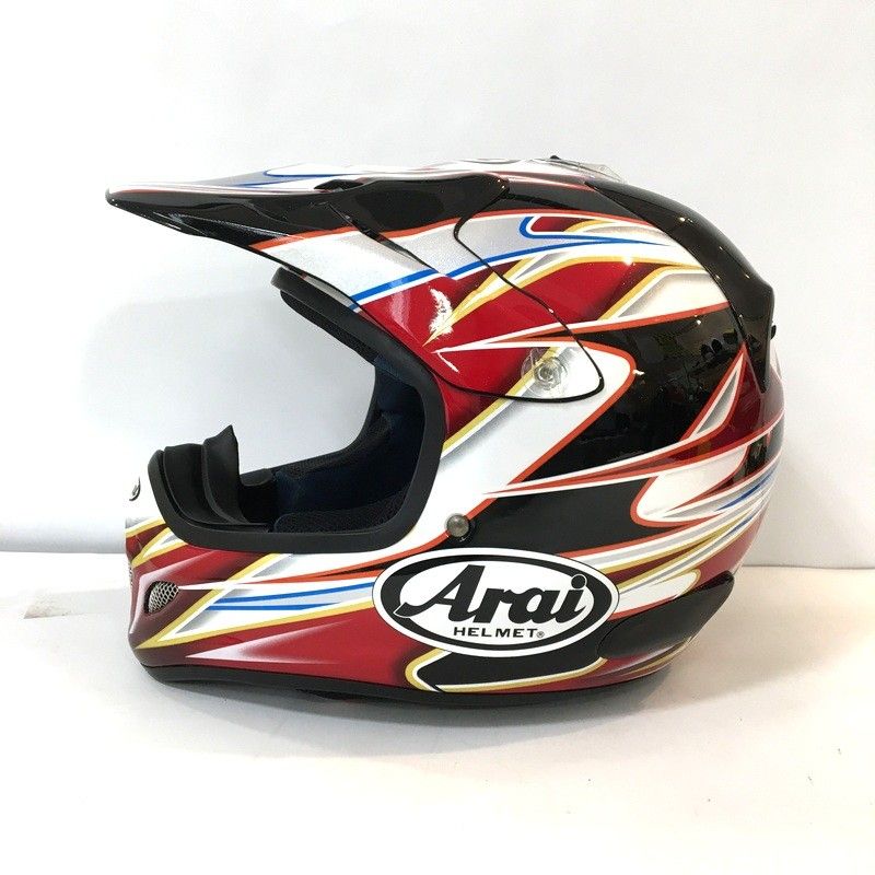Arai アライ V-CROSS3 AKIRA 成田亮 レプリカ オフロードヘルメット 除