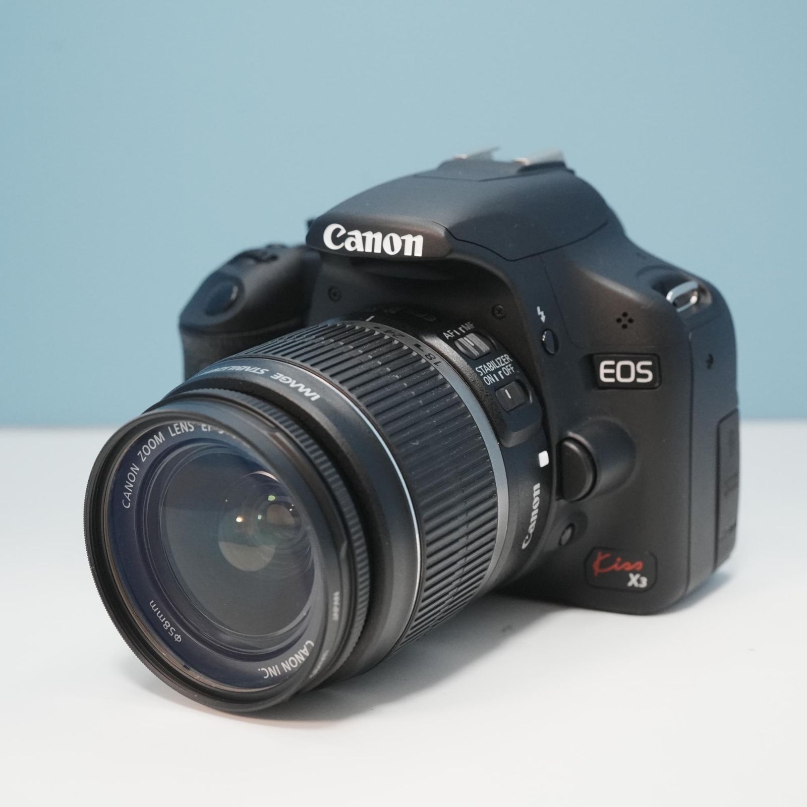 Canon EOS kiss X3 一眼レフ スマホ転送OK フルセット 美品 a5885