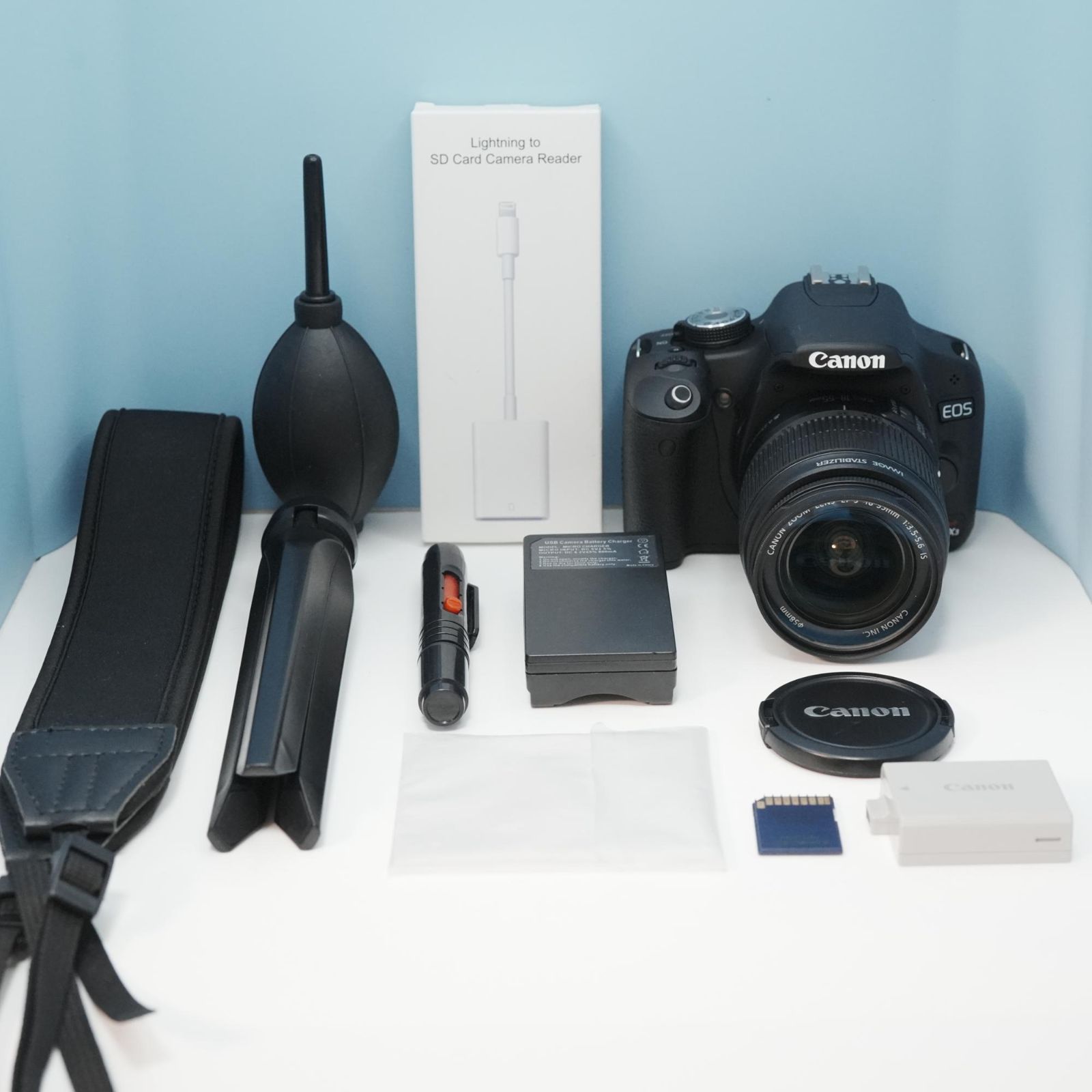 Canon EOS kiss X3 一眼レフ スマホ転送OK フルセット 美品 a5885