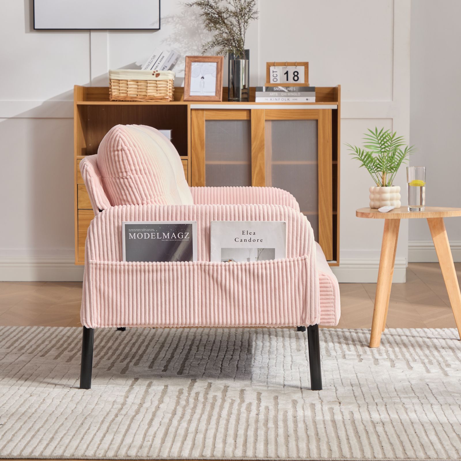 全新品 2人掛け ソファー コーデュロイ ソファ コンパクト 幅110cm