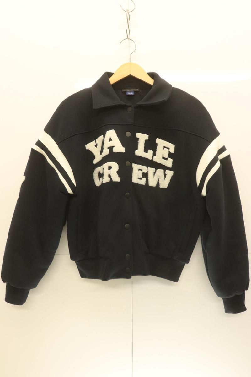 美品❗️ZARA YALE キルティングジャケット Lサイズ スタジャン 完売品 中古】 ZARA メンズジャケット S YALE キルティングジャケット ZARA S