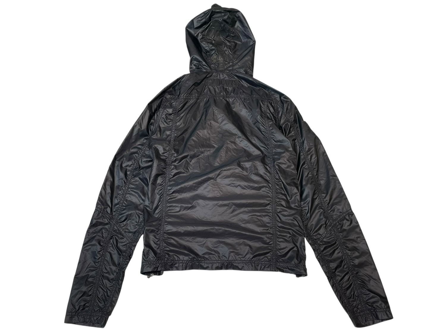 極美品 CHROME HEARTS クロムハーツ ANIMAL BOY ラージダガー ナイロン ジャケット クロスパッチ サイズS 中古 4b013049 極美品 CHROME HEARTS クロムハーツ ANIMAL BOY ラージダガー ナイロン