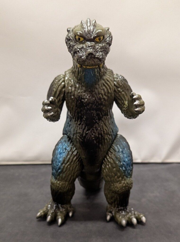 マーミット 世紀の大怪獣シリーズ ゴジラ 1期 濃緑成型/黒/ガンメタ/青