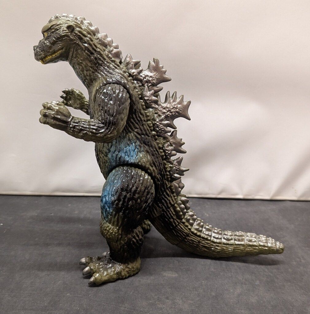 マーミット 世紀の大怪獣シリーズ ゴジラ 1期 濃緑成型/黒/ガンメタ/青