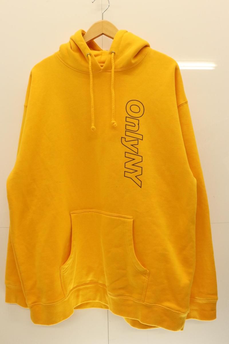 ONLY NY パーカー プルオーバーパーカ スウェットフード グレー 【中古 