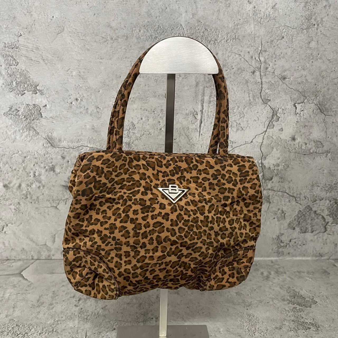 美品 Bottega Veneta ボッテガヴェネタ ハンドバッグ 豹柄 レオパード 