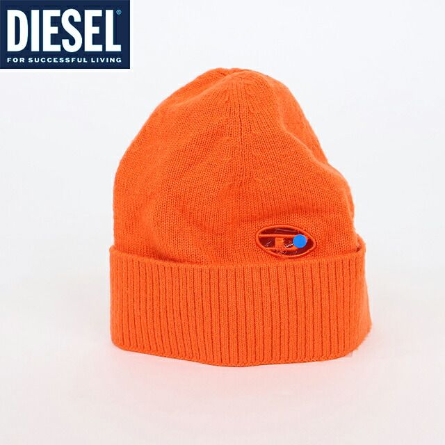 帽子メンズ diesel ニット帽 メンズ K-FROK ニットキャップ ブルー