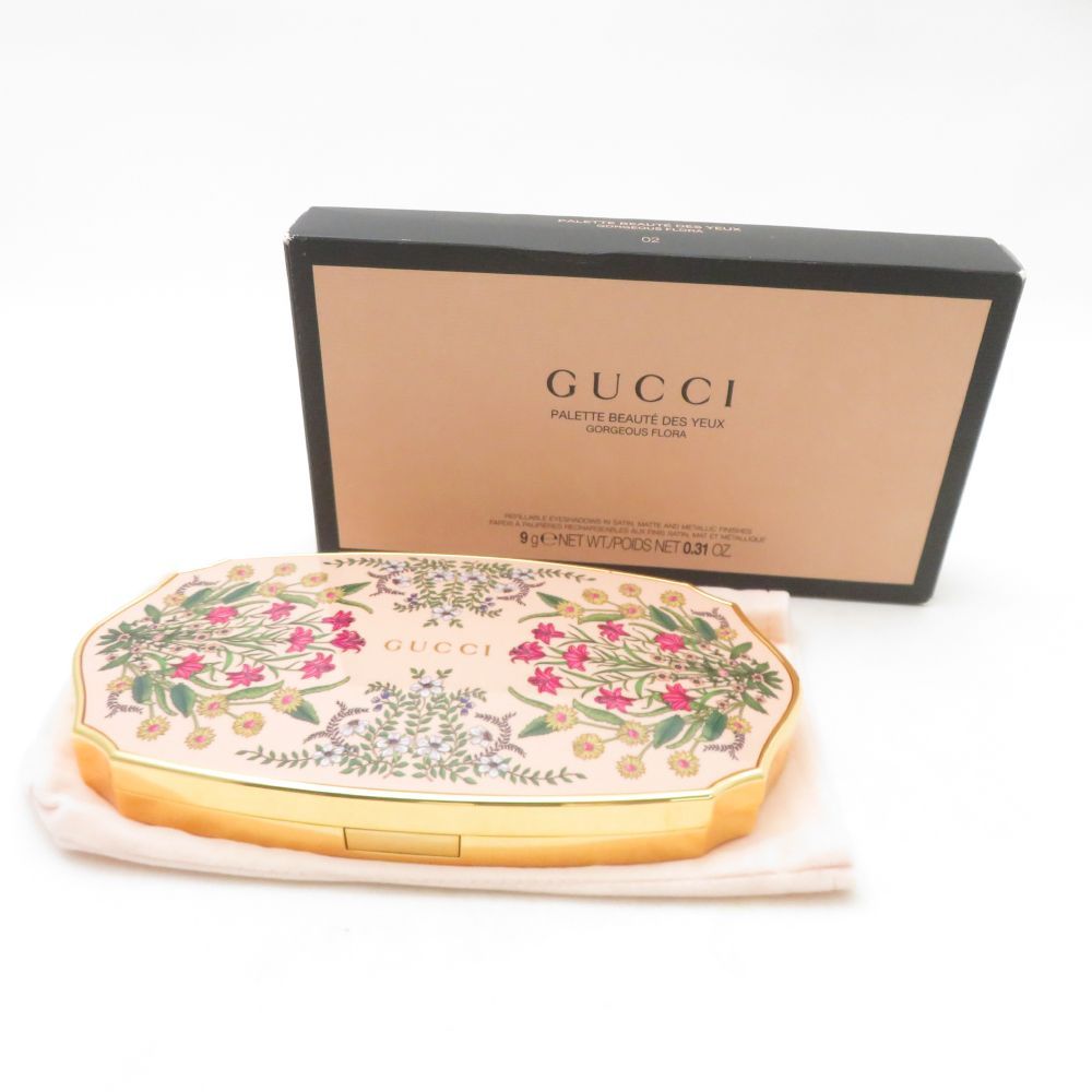 GUCCIアイシャドウパレットボーテ デ ジュー ゴージャス フローラ 02