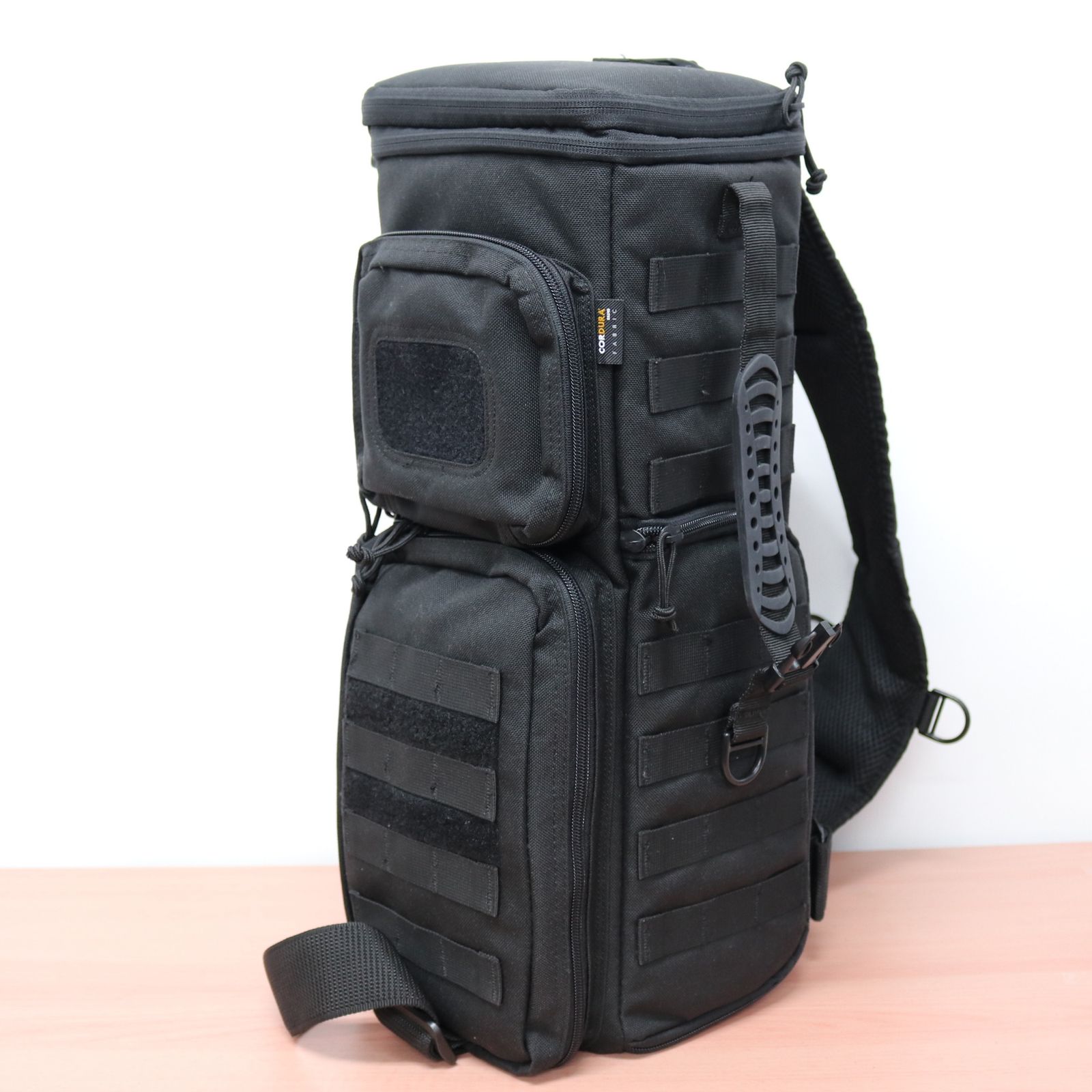 HAZARD4/ショルダーバッグ/CORDURA/スリングバッグ/BLK/無地 【公式通販】