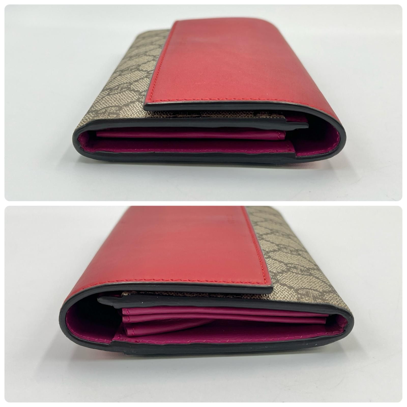 グッチ GUCCI 長財布 コンチネンタルウォレット GGスプリーム 