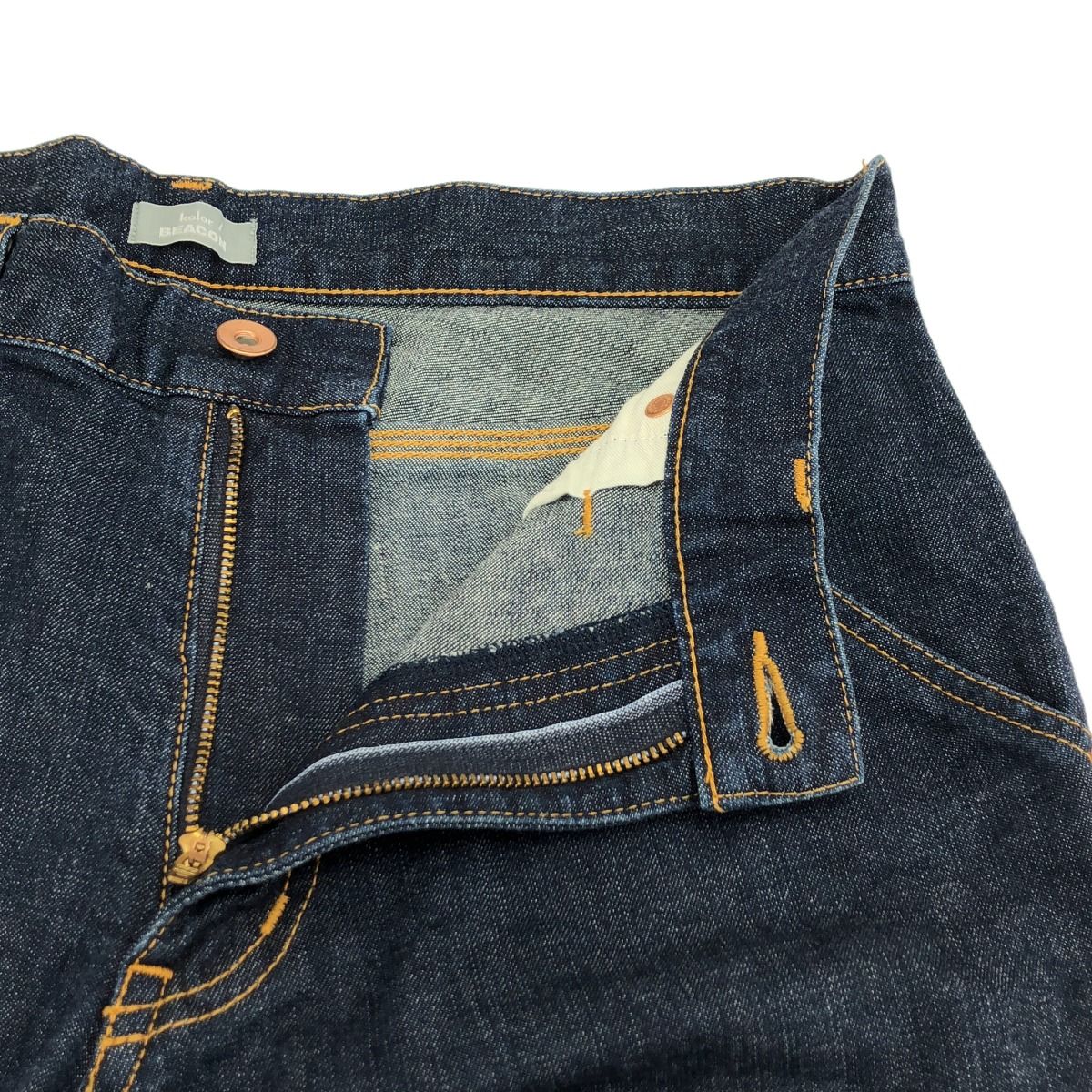 kolor BEACON カラー ビーコン 15SS ダブルニーデニムショートパンツ 