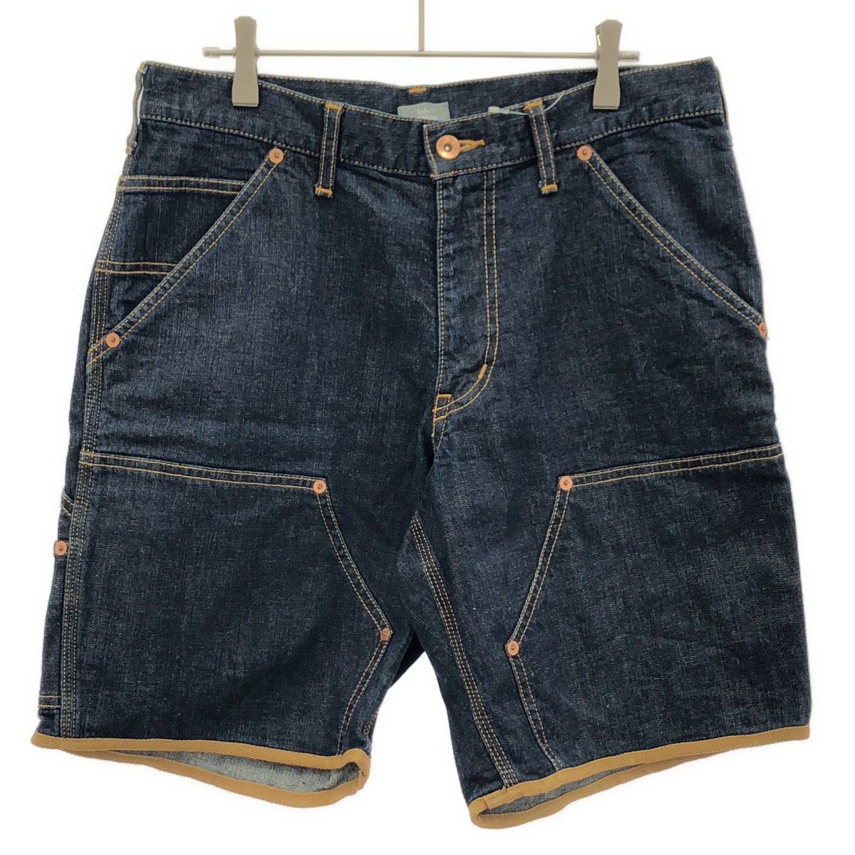 kolor BEACON カラー ビーコン 15SS ダブルニーデニムショートパンツ 