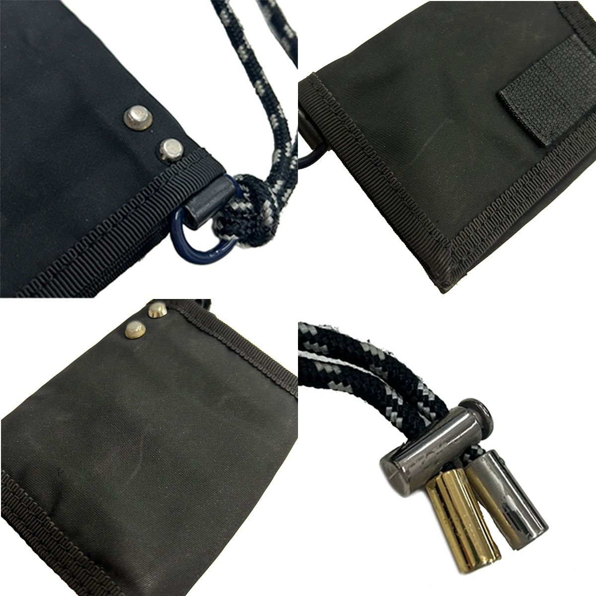 sacai×PORTER サカイ ポーター Nylon Trifold Wallet ナイロンネック