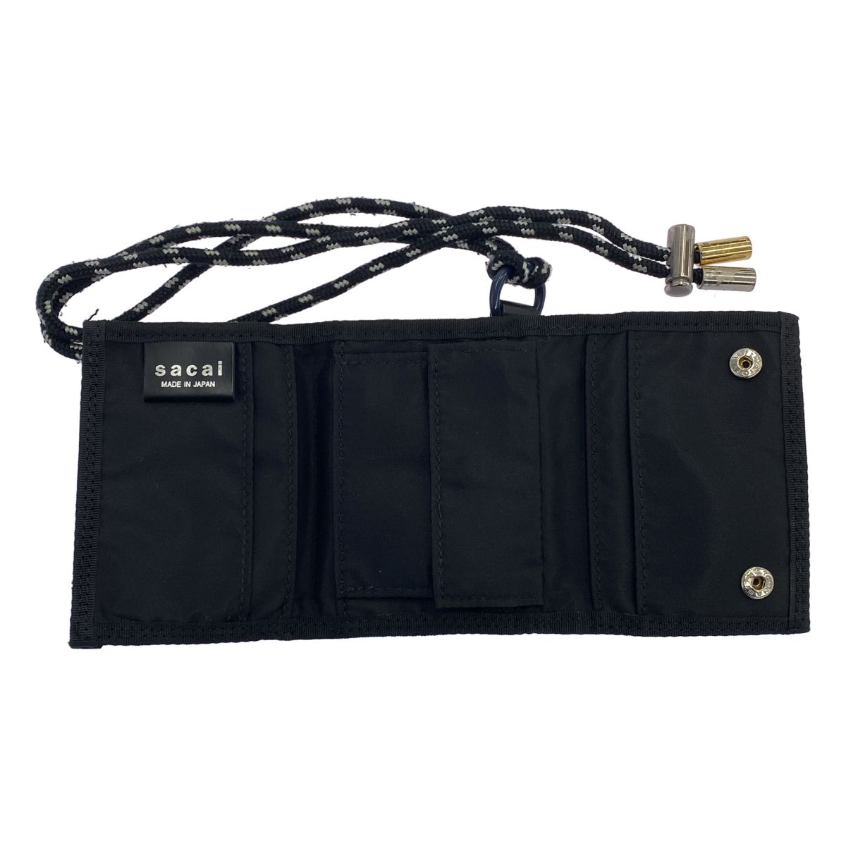 sacai×PORTER サカイ ポーター Nylon Trifold Wallet ナイロンネック