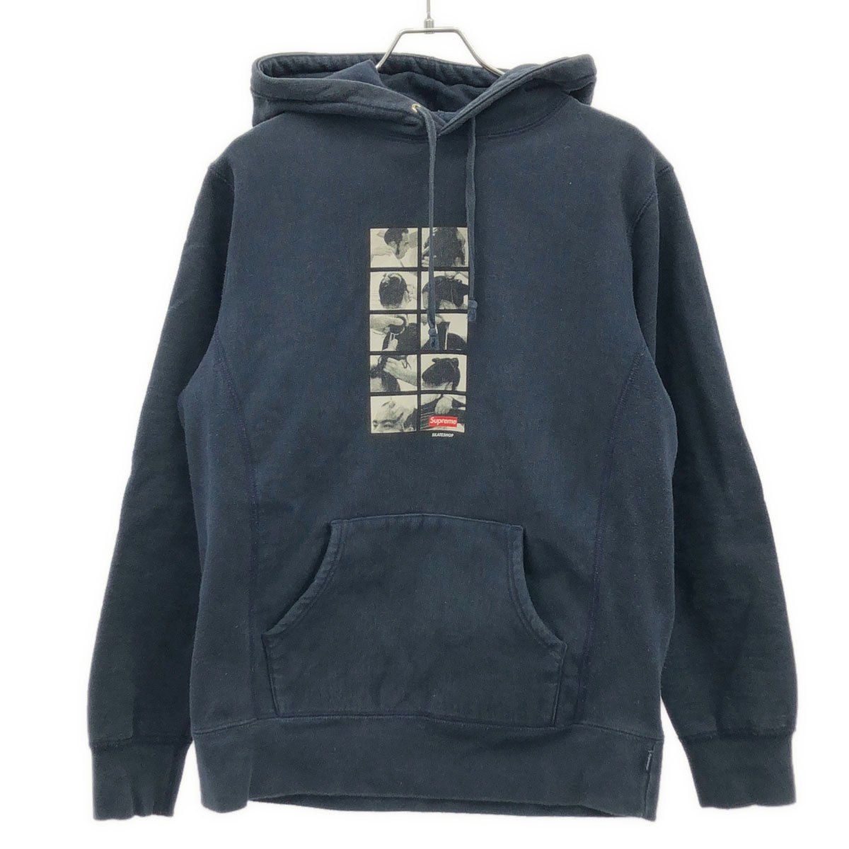 Supreme シュプリーム 16AW Sumo Hooded Sweatshirt パーカー  ネイビー M Supreme シュプリーム 16AW Sumo Hooded Sweatshirt パーカー ネイビー