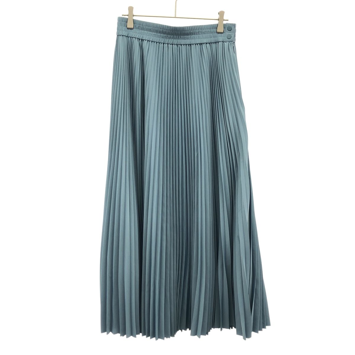 HYKE ハイク 24SS TAFFETA PLEATED SKIRT プリーツロングスカート 241 