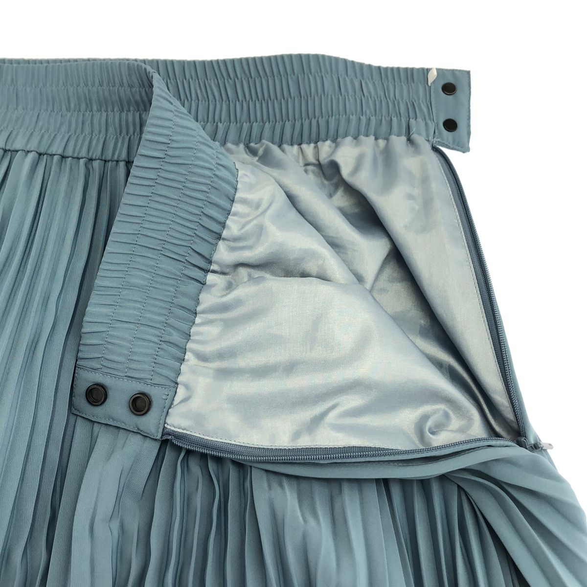 HYKE ハイク 24SS TAFFETA PLEATED SKIRT プリーツロングスカート 241 