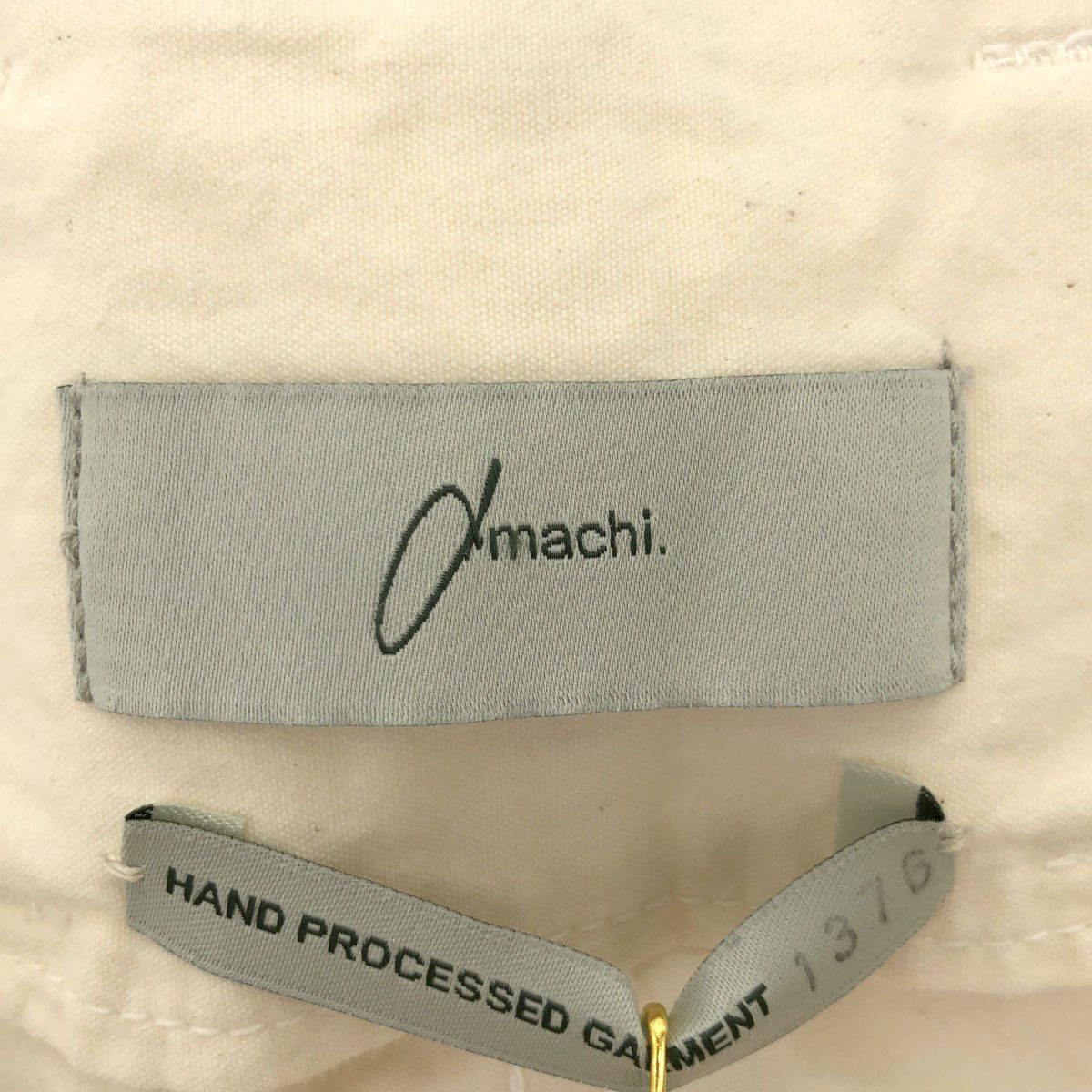 amachi. アマチ 23SS Collection 012 Traces of Water Flow Double