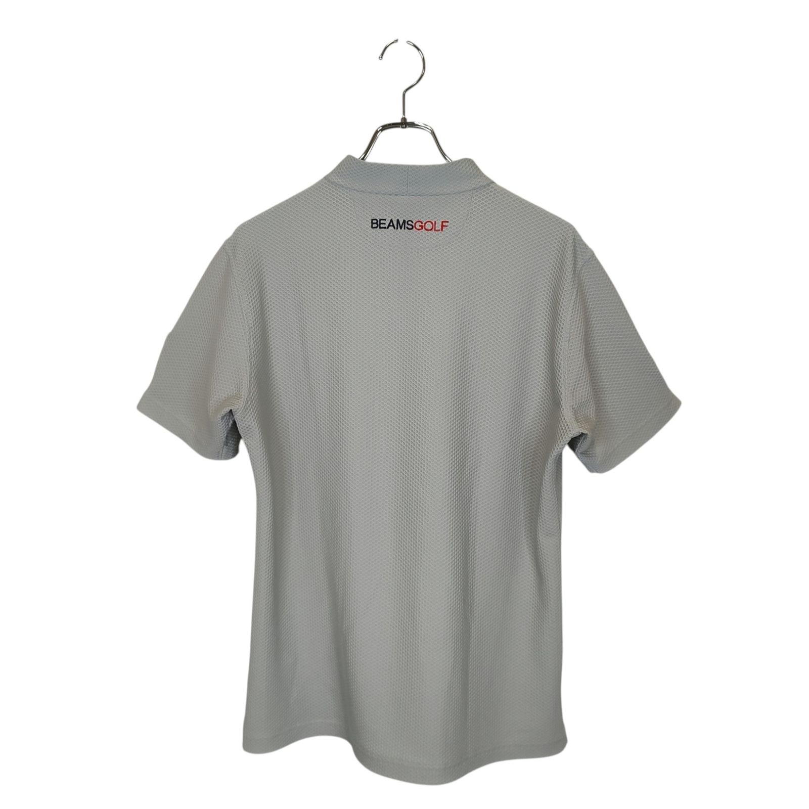 ★美品★BEAMS　GOLF　タラッティプラスリッチモックネック　M BEAMS GOLF ビームス ゴルフ タラッティ プラスリッチ 半袖 モック