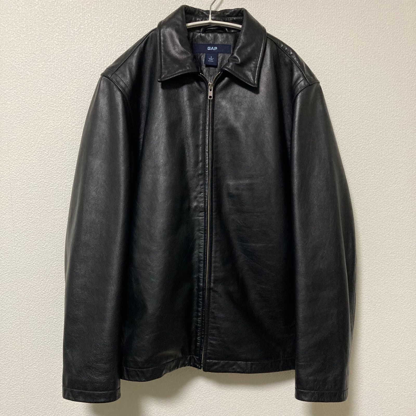 OLD GAP レザージャケット スイングトップ - メルカリ