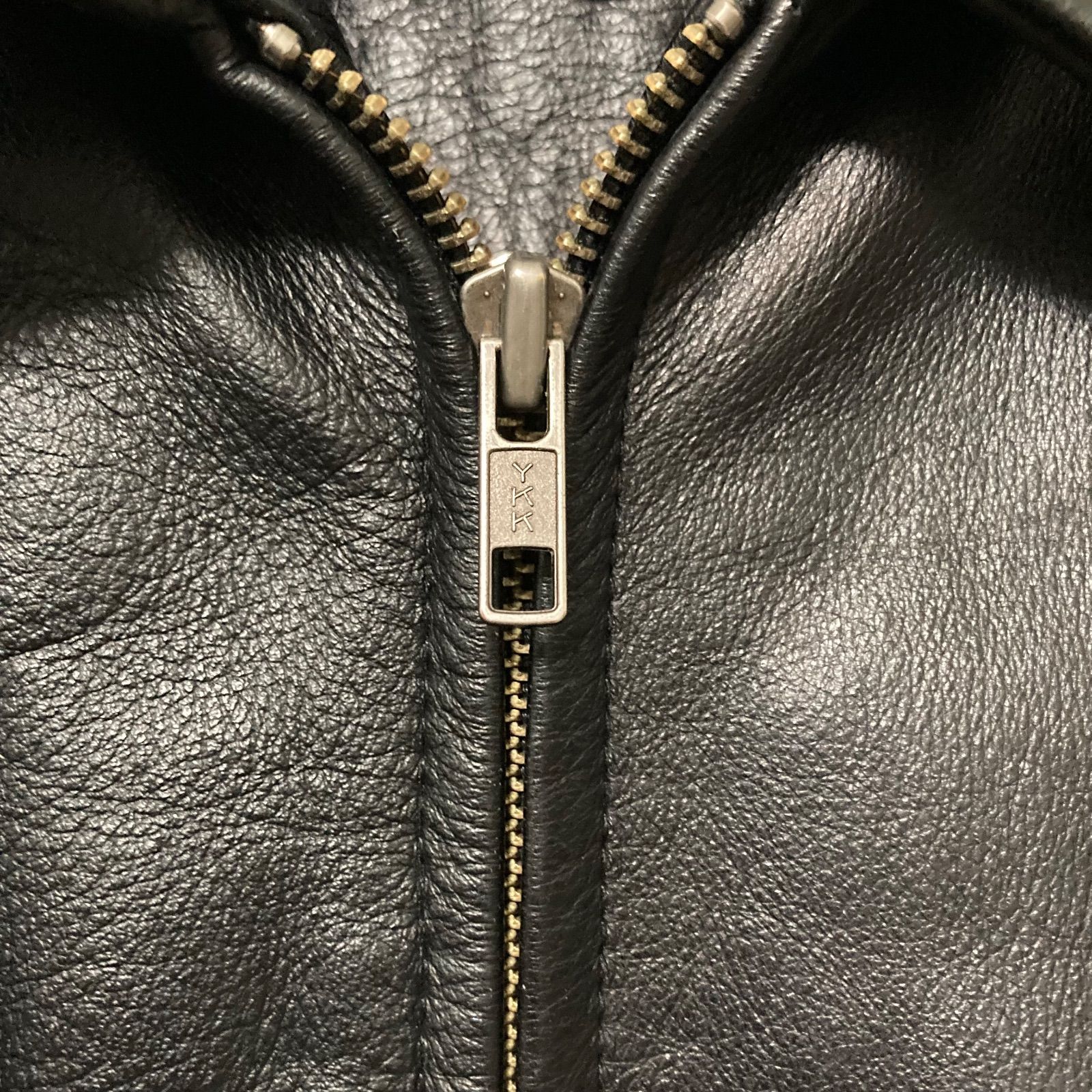 OLD GAP レザージャケット スイングトップ - メルカリ