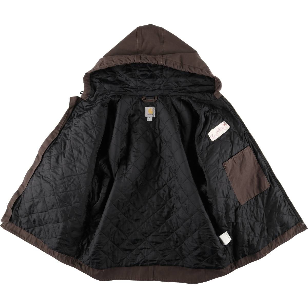古着 カーハート Carhartt アクティブジャケット 中綿入り ダック