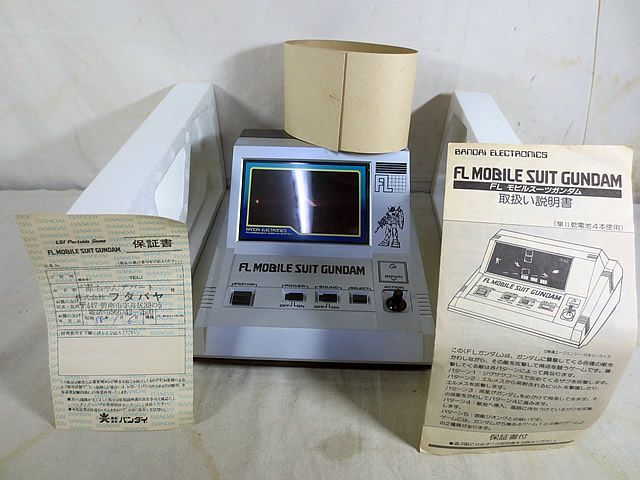 美品 バンダイ LSI ポータブルゲーム FL 機動戦士ガンダム FLゲーム 