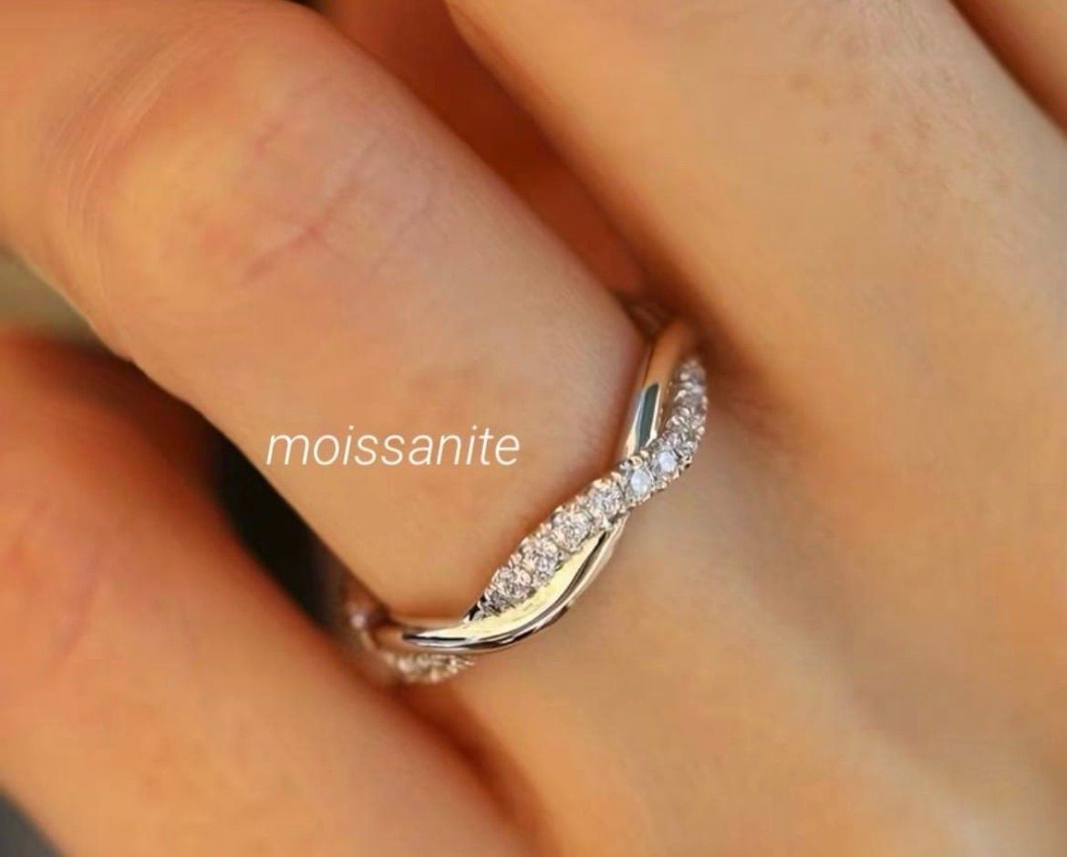 最高級 モアサナイト フルエタニティ リング 【9号】 | Compre na