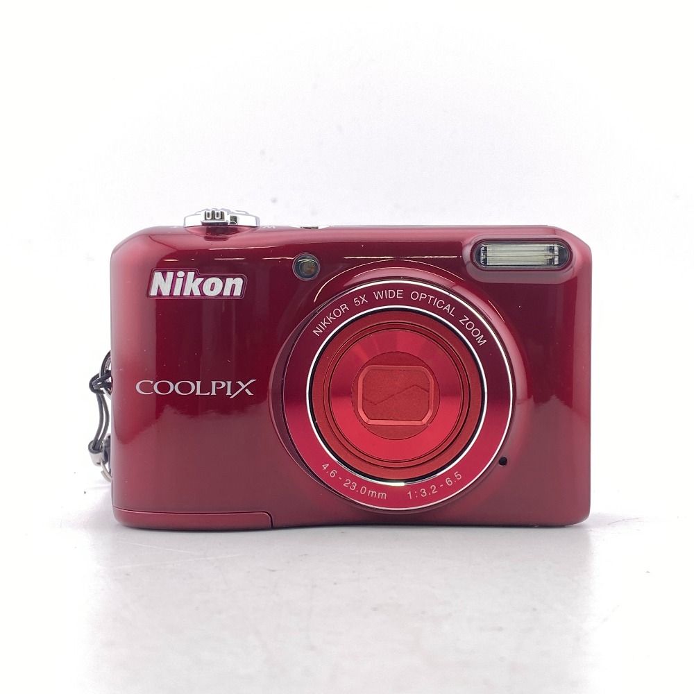 ≪1円出品≫ニコン Nikon COOLPIX L28 レッド #1315 L28 Nikon COOLPIX
