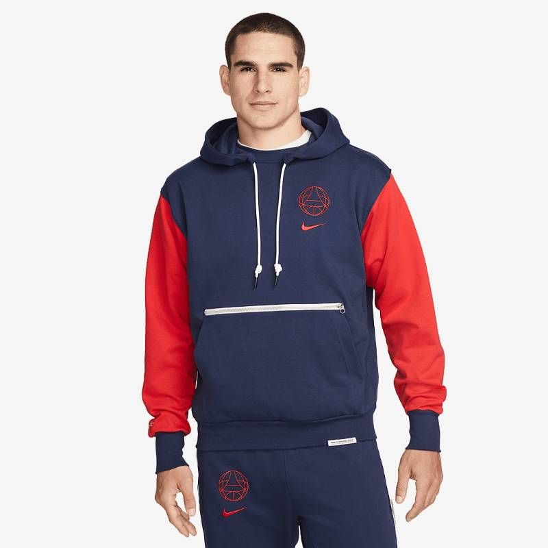 【送料無料・匿名配送】Nike ナイキ PSG パリ・サンジェルマン フーディー 23/24 紺 ネイビー 赤 スタンダードイシュー 新品 正規品 日本未発売