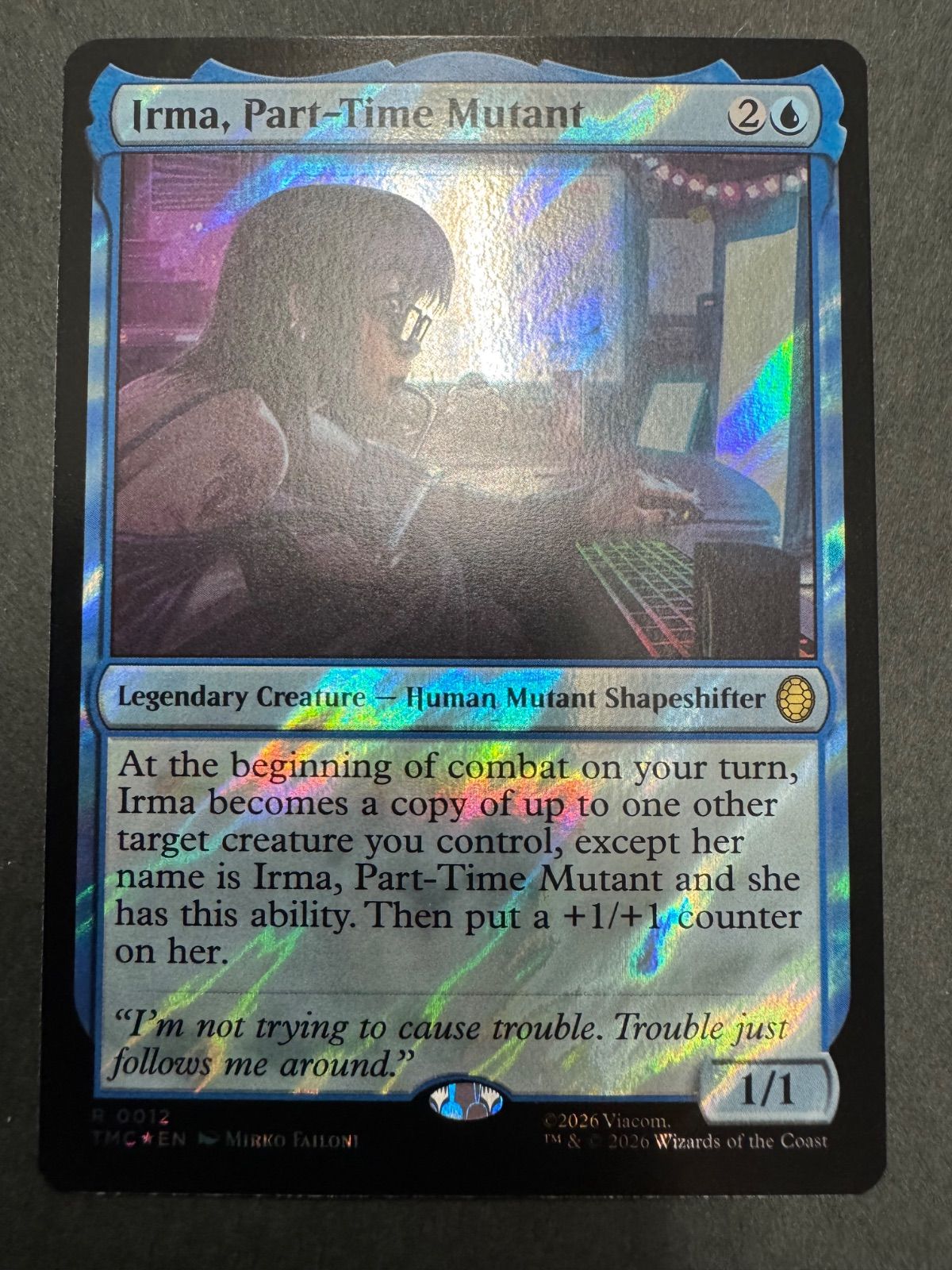 MTG アルバイトミュータント、アルマ 英語 サージ・foil TMC 