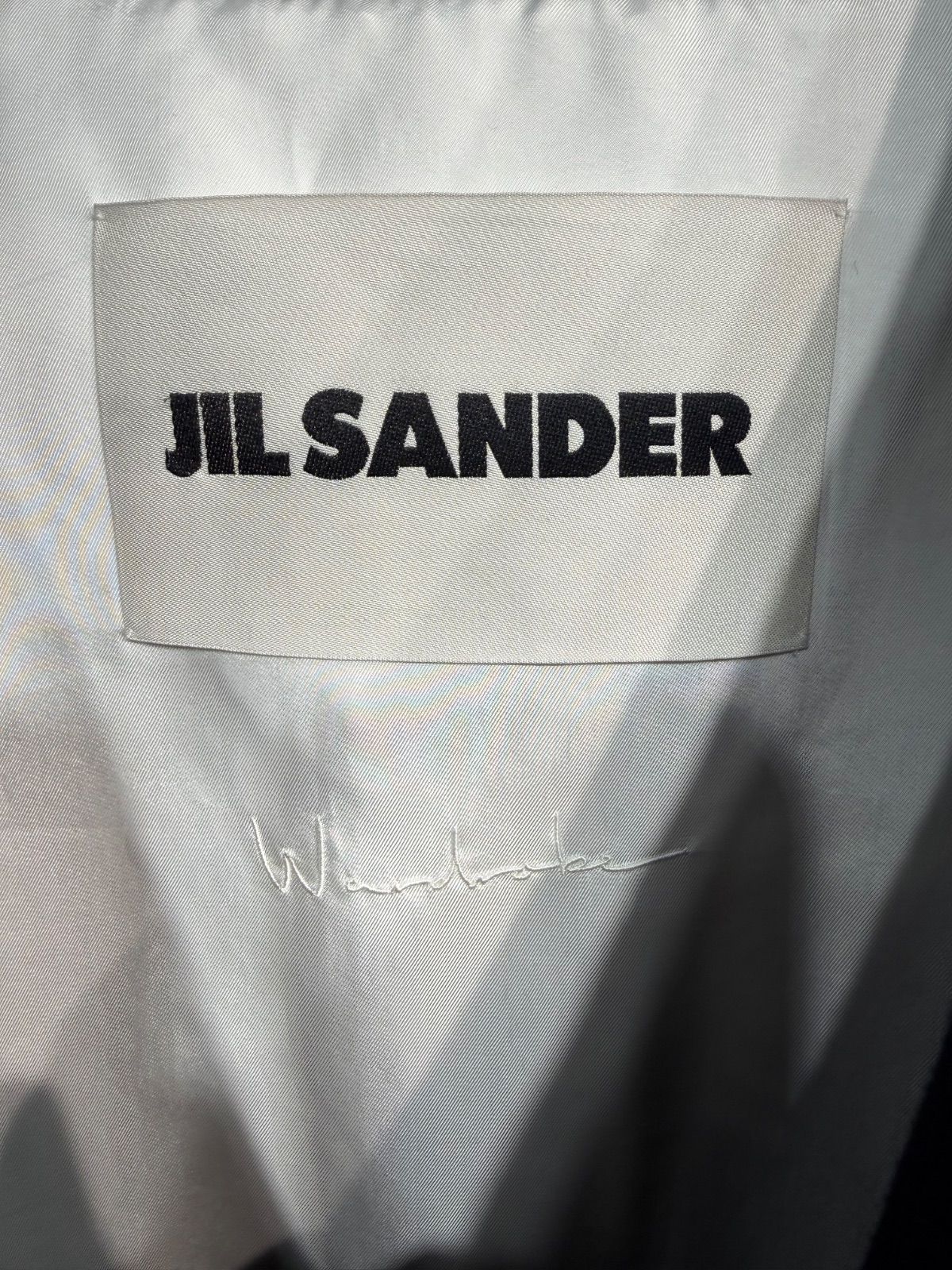 JIL SANDER ジルサンダー フーテッド ジャケット 極美品 定価40万越え 