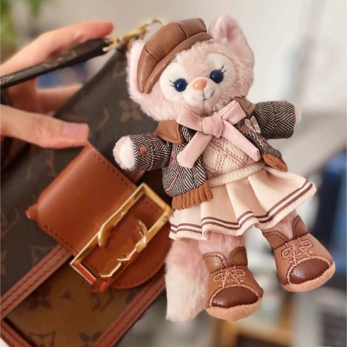 上海 ディズニー リーナベル ぬいぐるみ キーチェーン - メルカリ 上海 