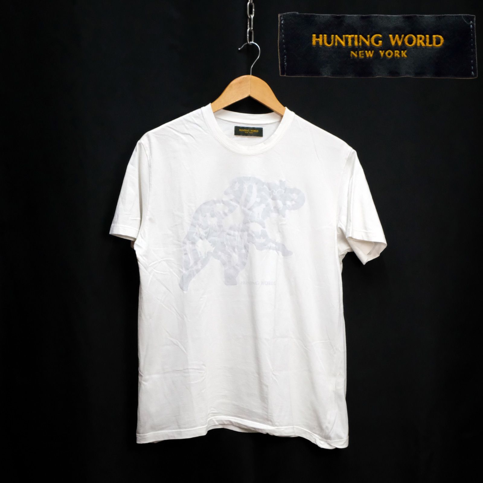ハンティングワールド HUNTING WORLD 半袖 ポロシャツ カットソー XL 