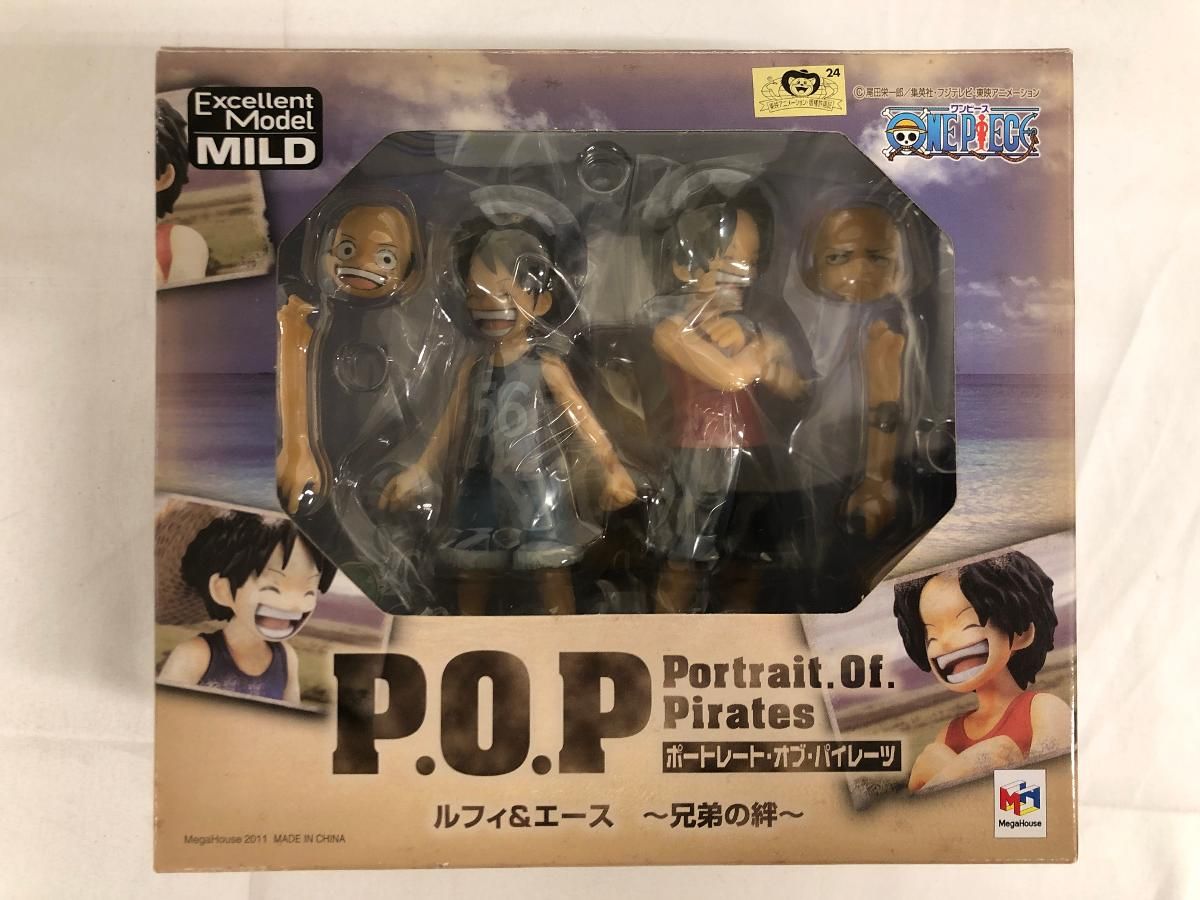 ワンピース CB-EX ルフィ＆エース P.O.P 未開封P.O.P フィギュア