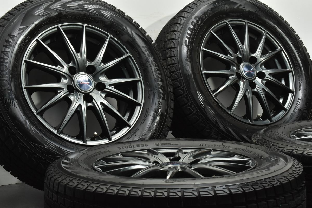 バリ溝】WEDS VELVA SPORT2 16in 6.5J +40 PCD114.3 ヨコハマ アイス