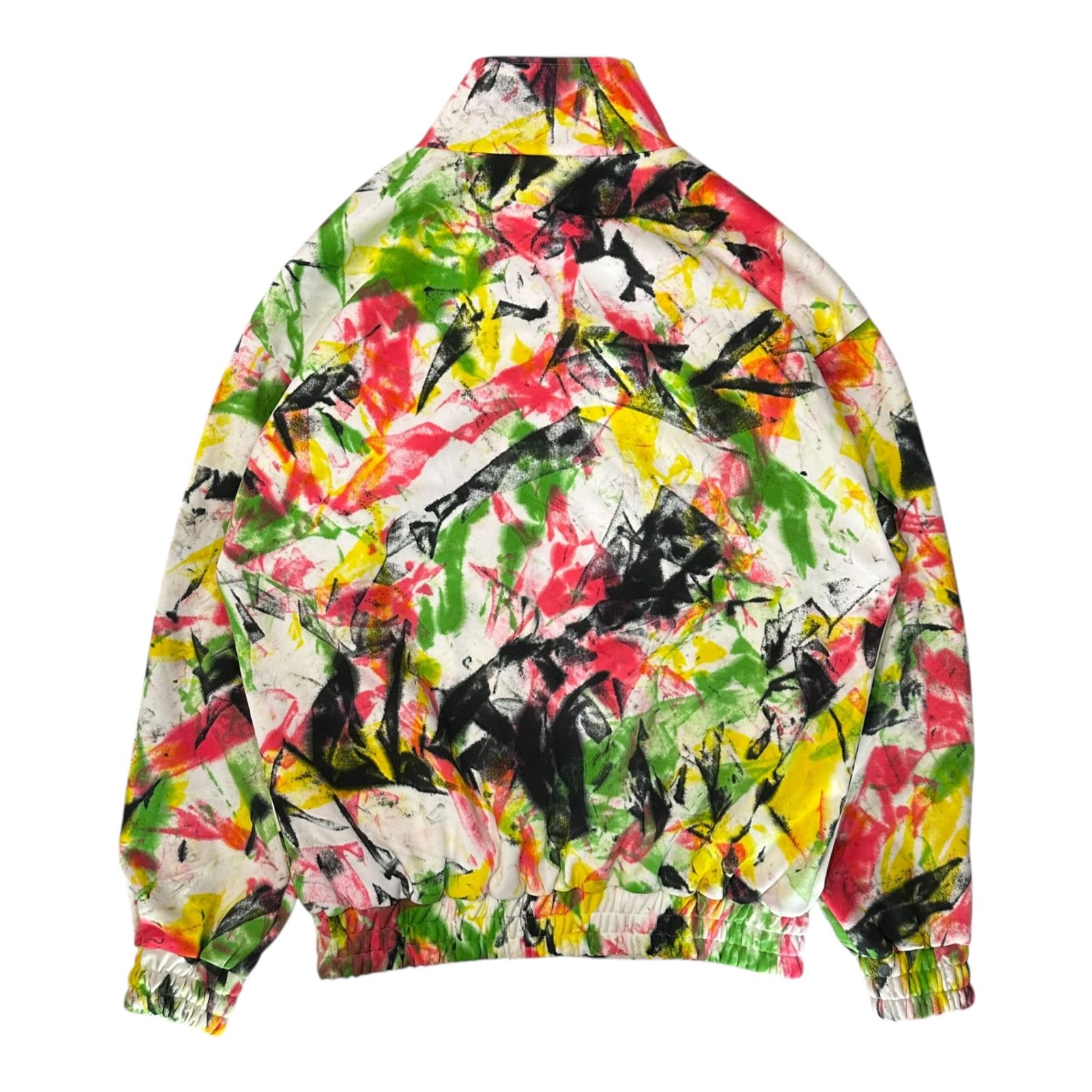 CELINE(セリーヌ) 22SS Tie-Dye Paint Print Poly Track Jacket