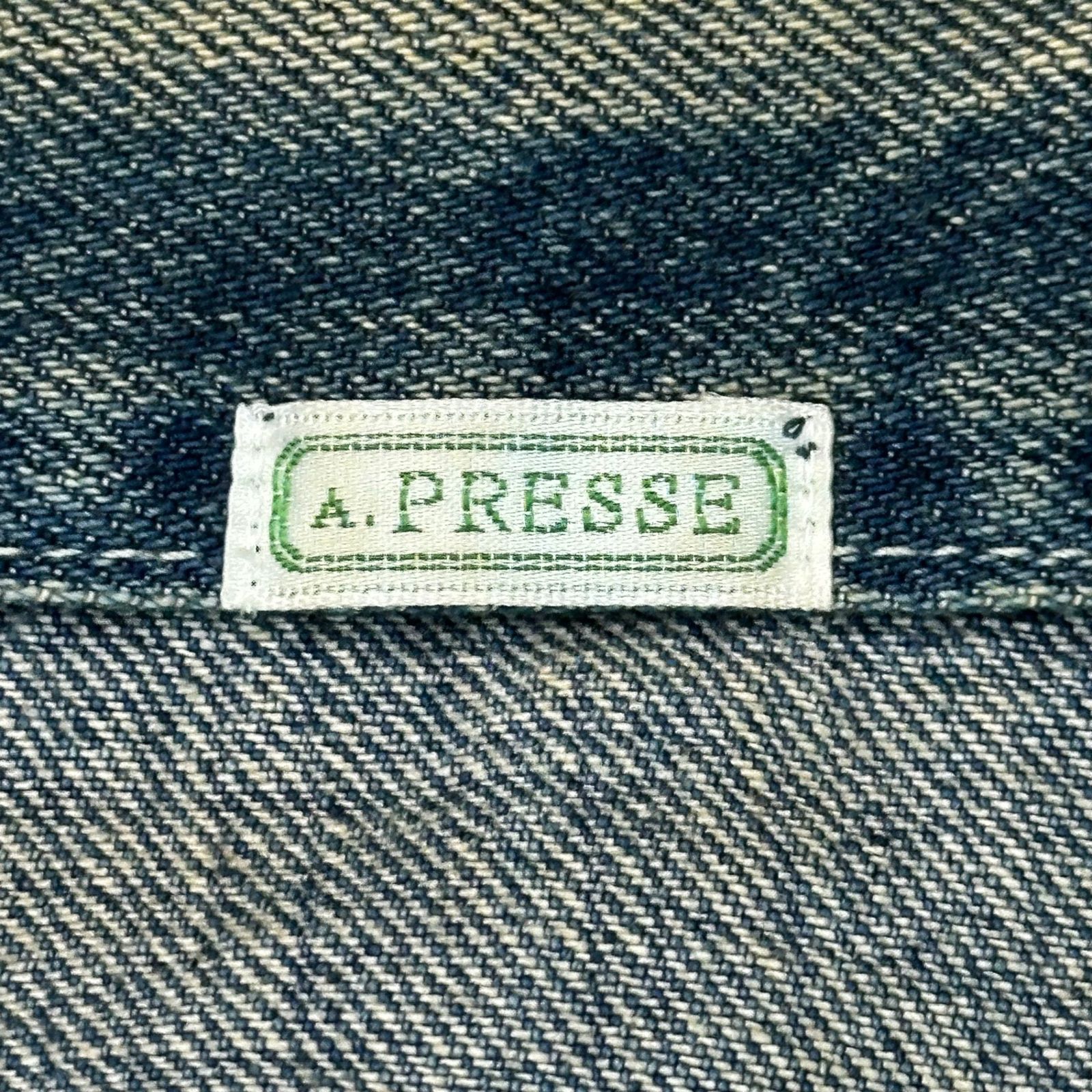 A.PRESSE(アプレッセ) 24AW US Army Vintage Denim Coverall ユーエス