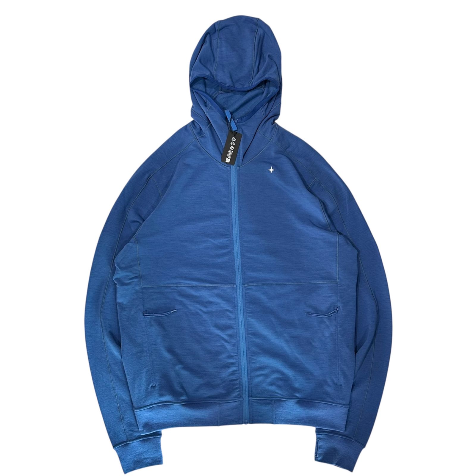 STONE - 新品 STONE カーディガン フルジップ フード付き STONE ISLAND