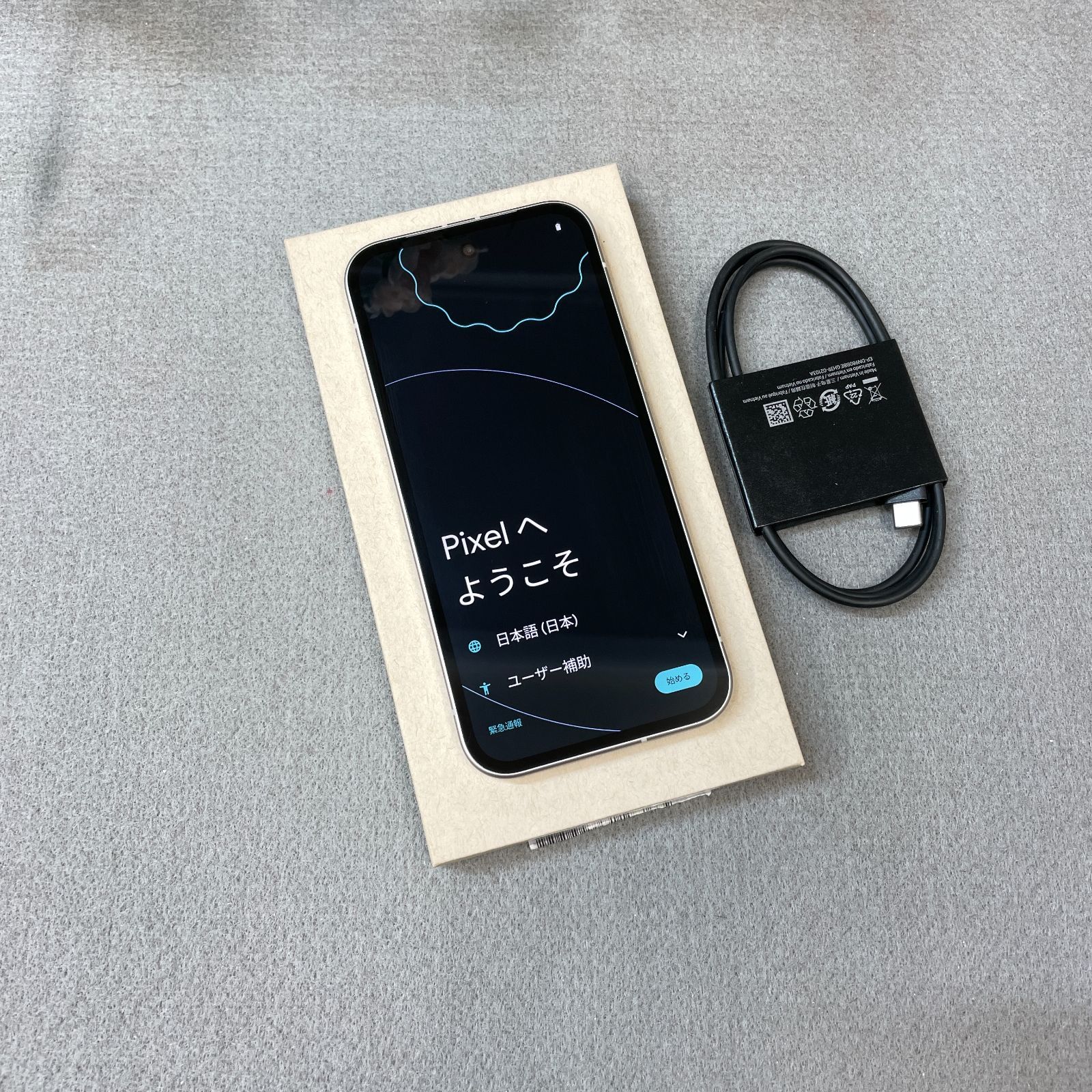 9a Pixel Google 128GB - Porcelain SIMフリー 新品同様Google
