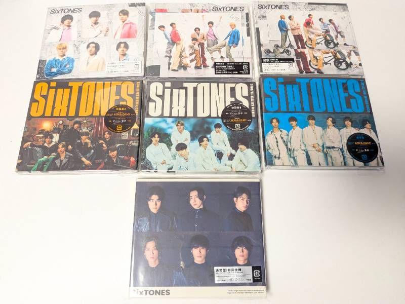 SixTONES(ストーンズ) SixTONESシングルセット シングルCD SixTONES(ストーンズ) SixTONESシングルセット シングルCD