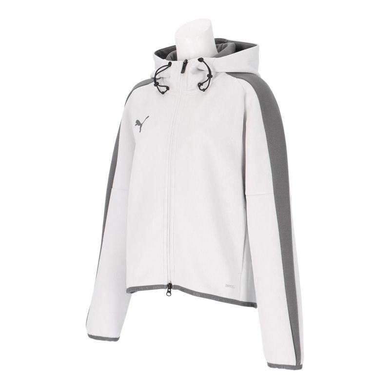 PUMA(プーマ) PUMA VOLTAGE ニットジャケット Wns サッカー ウェア スウェットシャツ 660937、(33)FeatherGray