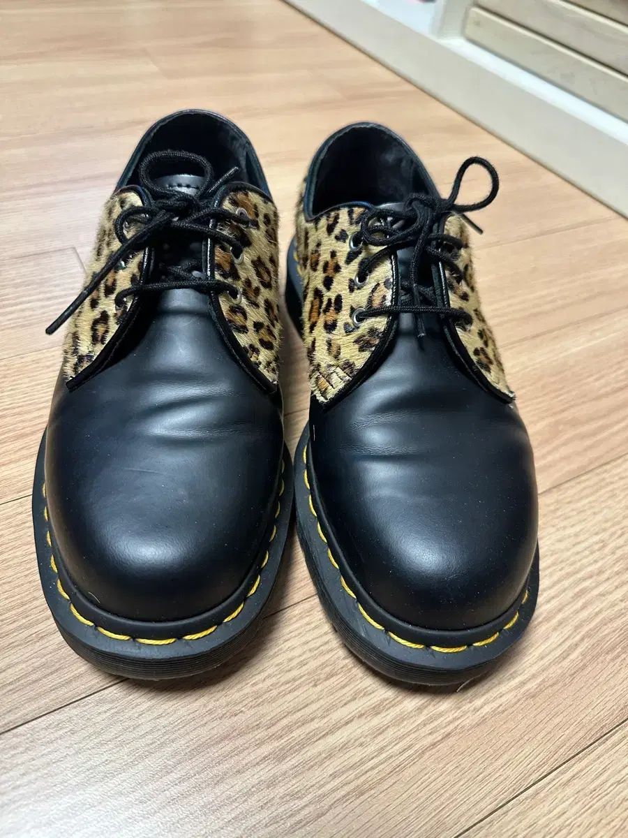 Dr.Martens MADE IN ENGLAND 1461 レオパード uk7) DR. MARTENS 1461 ヒョウ柄 レオパード 【公式通販】