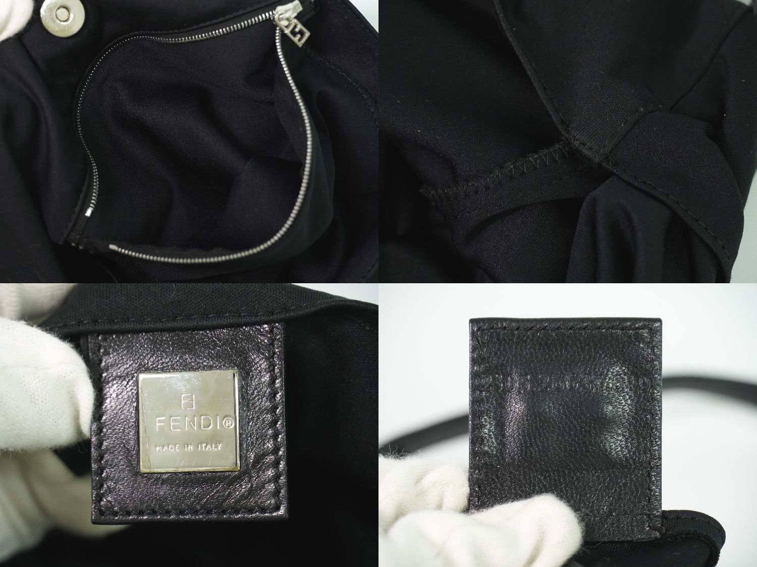 本物 フェンディ FENDI マンマバケット ショルダーバッグ ハンドバッグ 