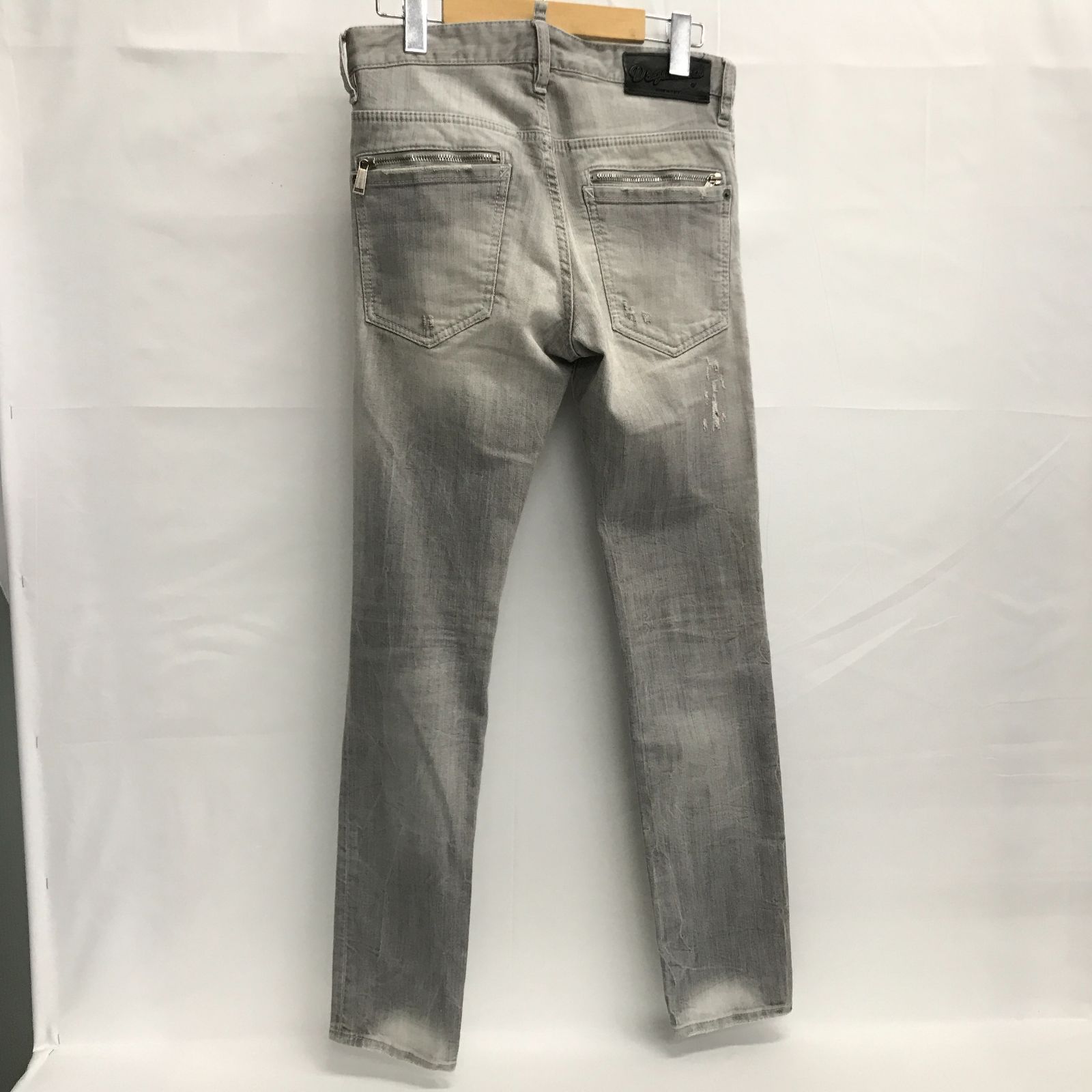 DSQUARED2 ディースクエアード ジーンズ ダメージ加工デニム スキニー 