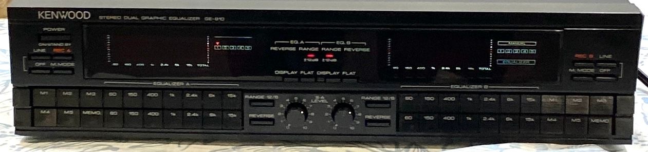KENWOOD ステレオグラフィックイコライザー GE-910 - メルカリ