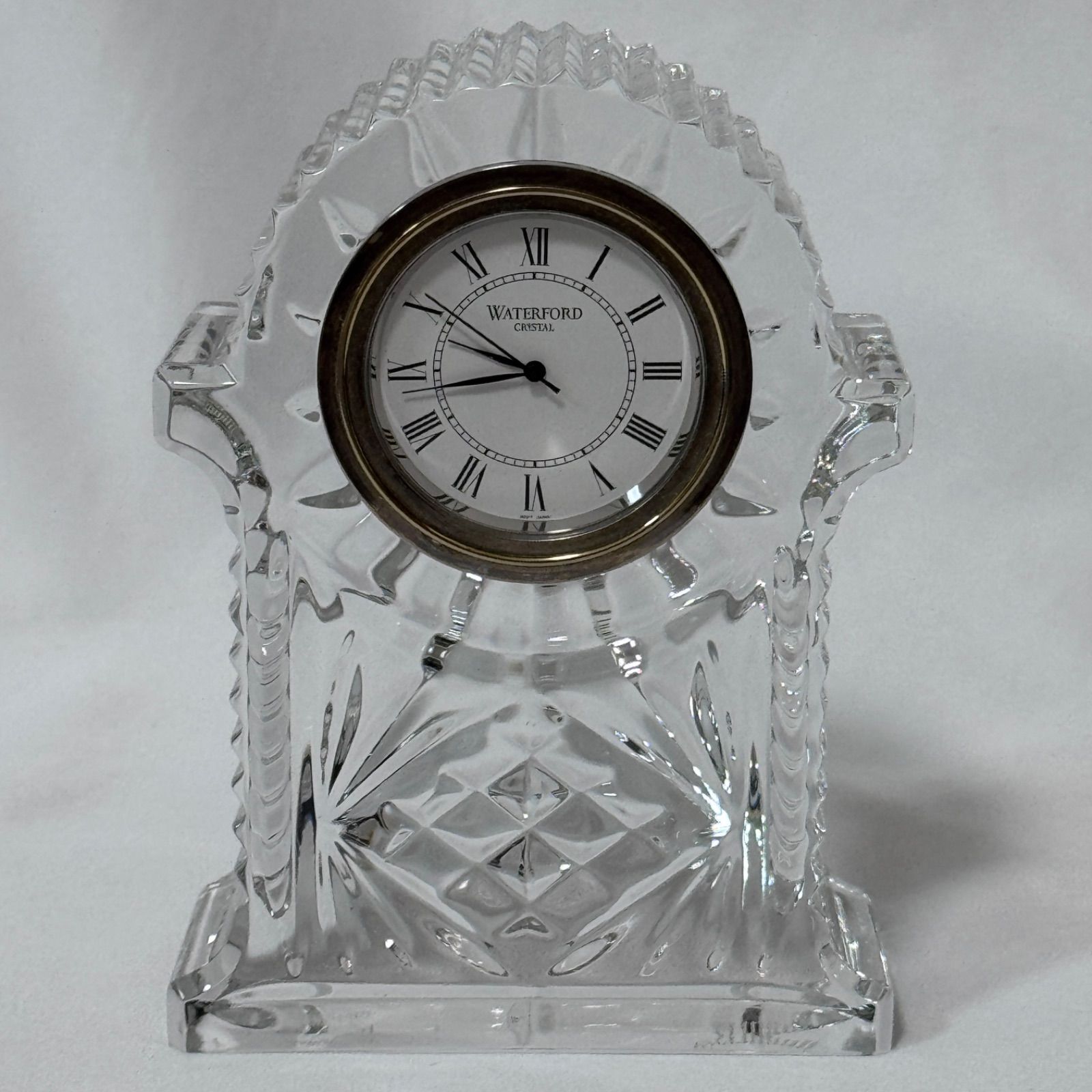 WATERFORD ウォーターフォード クリスタル 置時計 WEDGWOOD ドイツ製