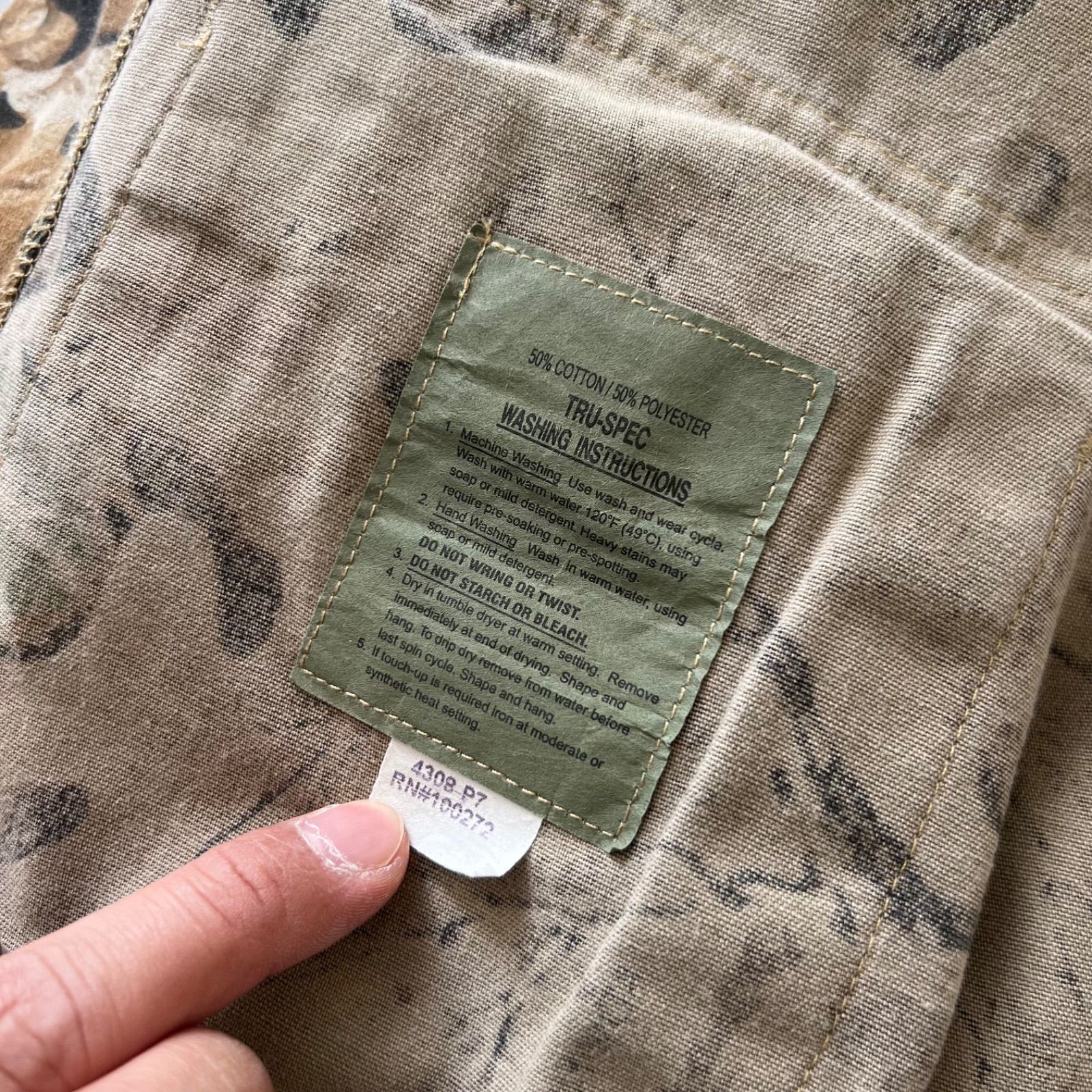 90s TRU-SPEC realtree camo jacket made in USA リアルツリーカモ 